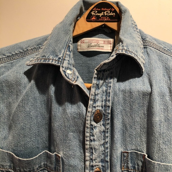 Levi’s denim flannel size Small - Picture 4 of 4
